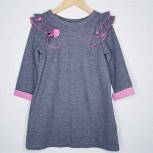 Cat & Jack Sweater Dress with ruffles, 4T